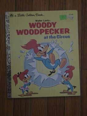 Woody Woodpecker at the Circus, 1976, Little Golden Book